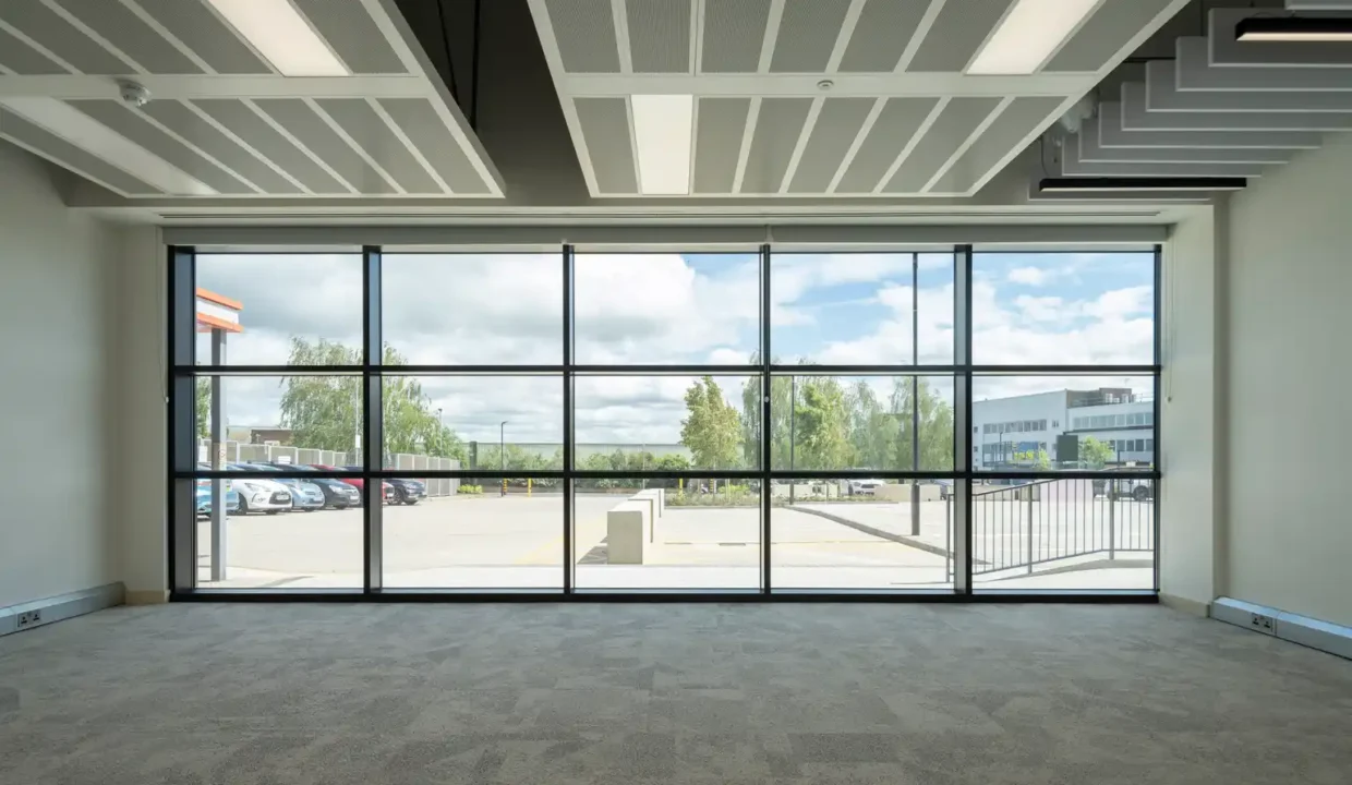 1st floor offcies windows